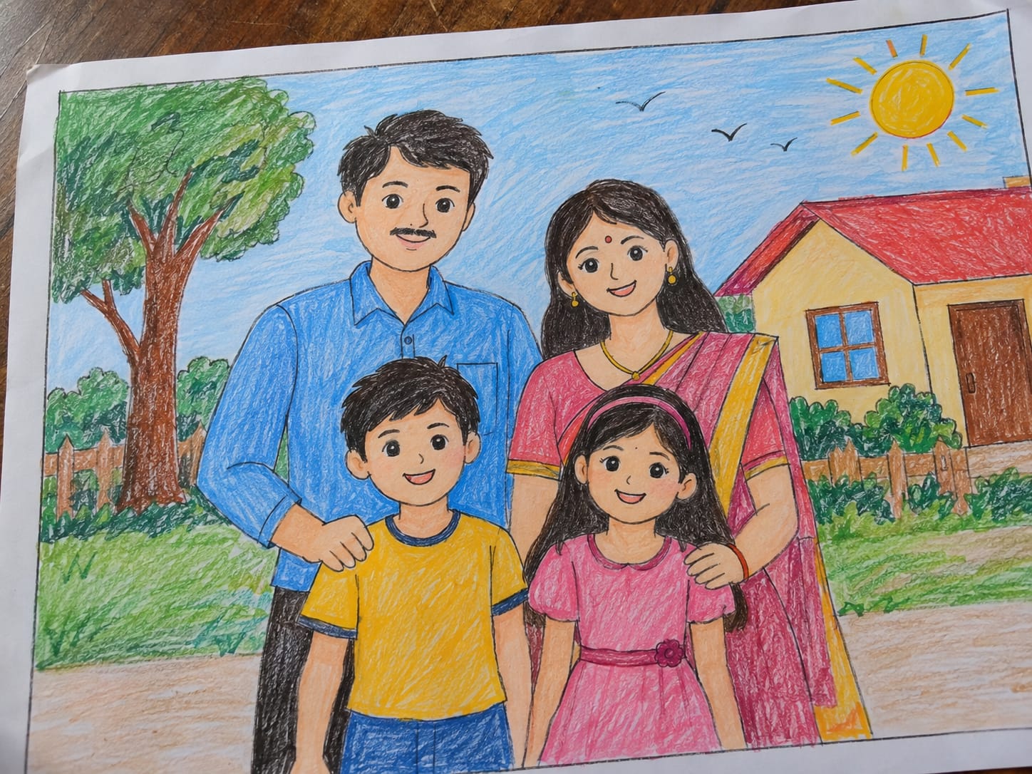 Family drawing 